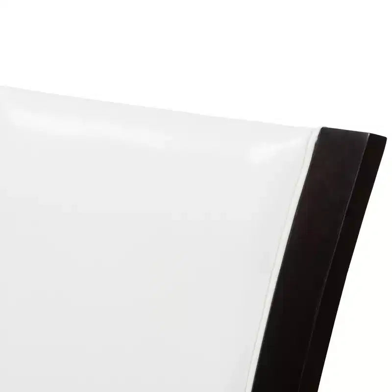Juego de 2 sillas de comedor tapizadas sin brazos en gris oscuro