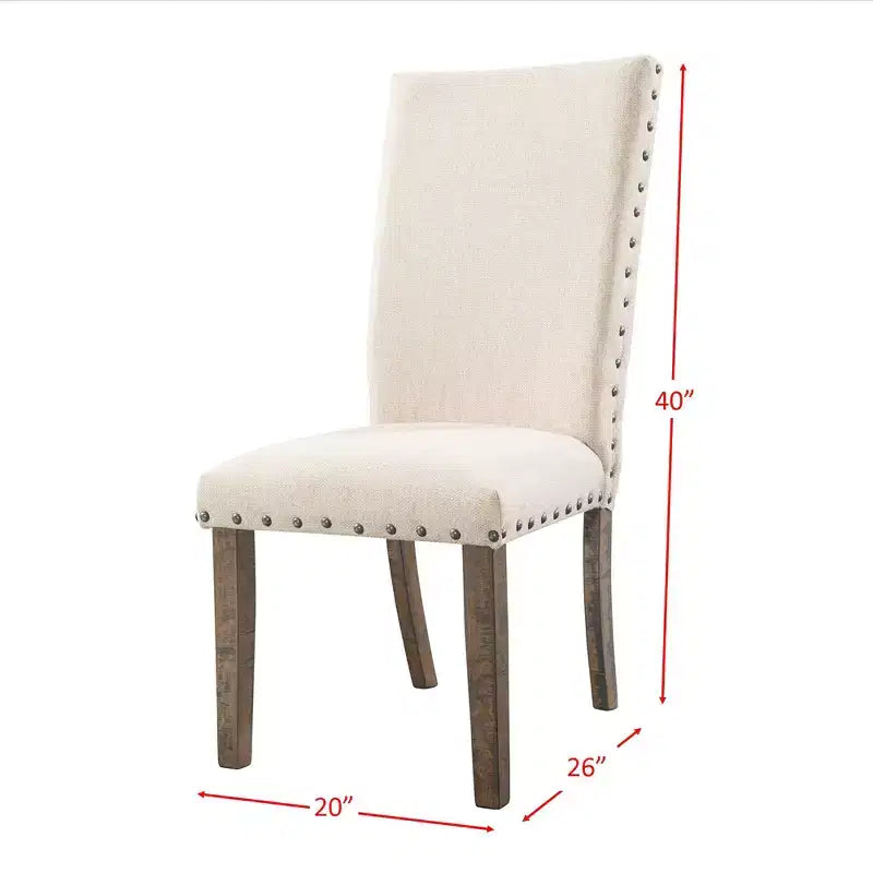 Juego de comedor extensible Smokey Walnut de 6 piezas con sillas tapizadas y banco, para 6 personas