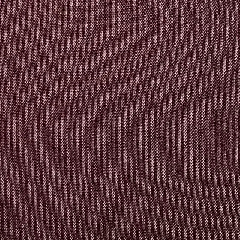 Sillón individual sin brazos tapizado morado — Patas de madera, estilo Mid-Century