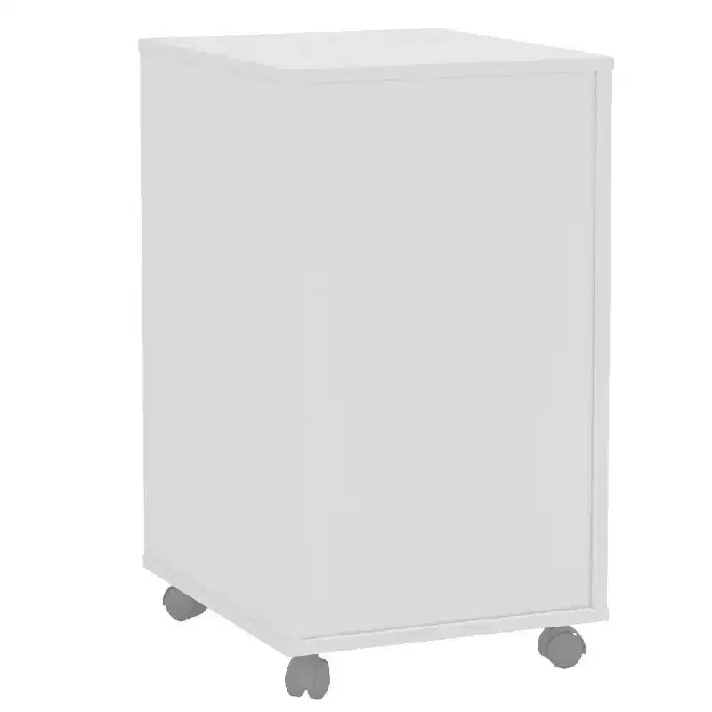 Archivador vertical moderno blanco de 3 cajones para 1 persona
