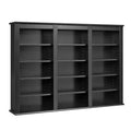 Triple Wall Mounted Storage - Prepac