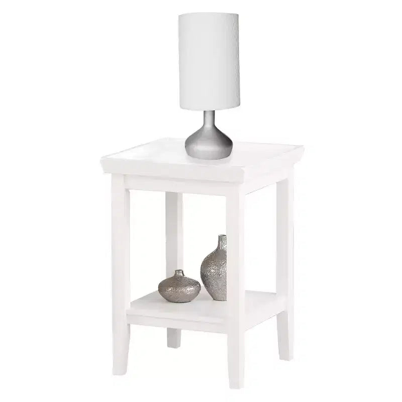 Mesa auxiliar – Negro / Espresso / Blanco