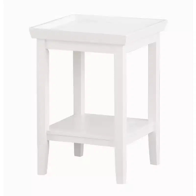 Mesa auxiliar – Negro / Espresso / Blanco