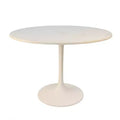 Carolina Living 40 Zaha Round Marble Top Dining Table
