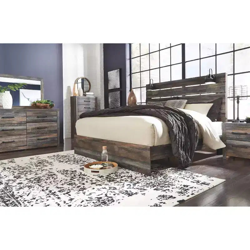 Cabecero Drystan Panel Marrón - Signature Design by Ashley