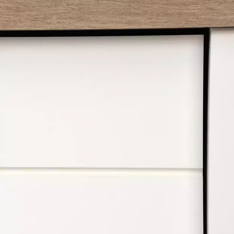 Cómoda blanca de 4 cajones